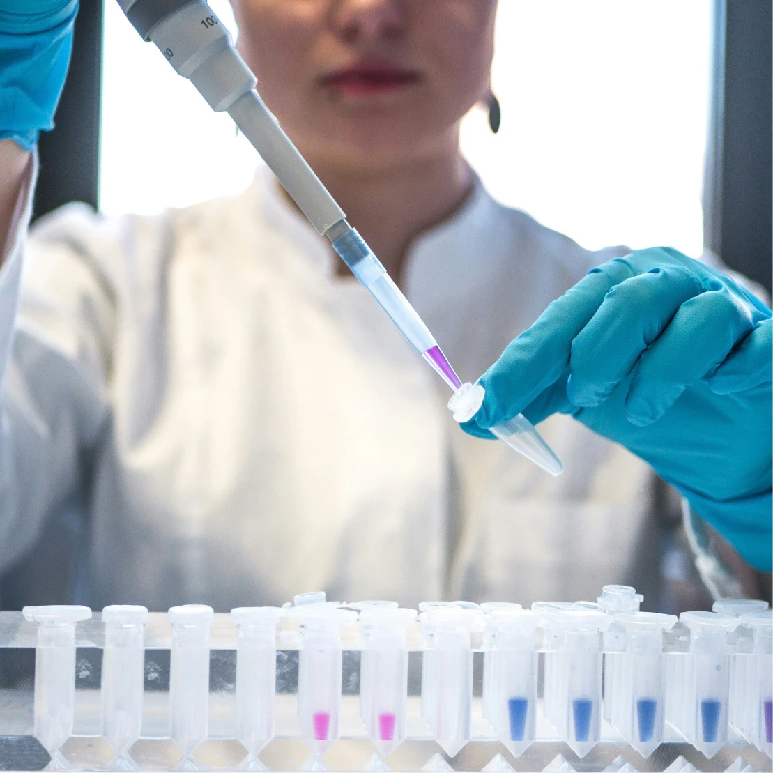 Analytical laboratory supplied by a central gas distribution system
