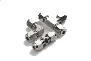 Stainless-steel instrument fittings for specialty gas installations