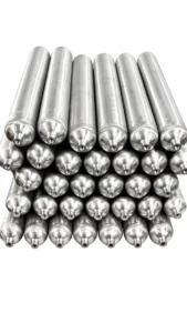 Batch of stainless steel gas sampling cylinders