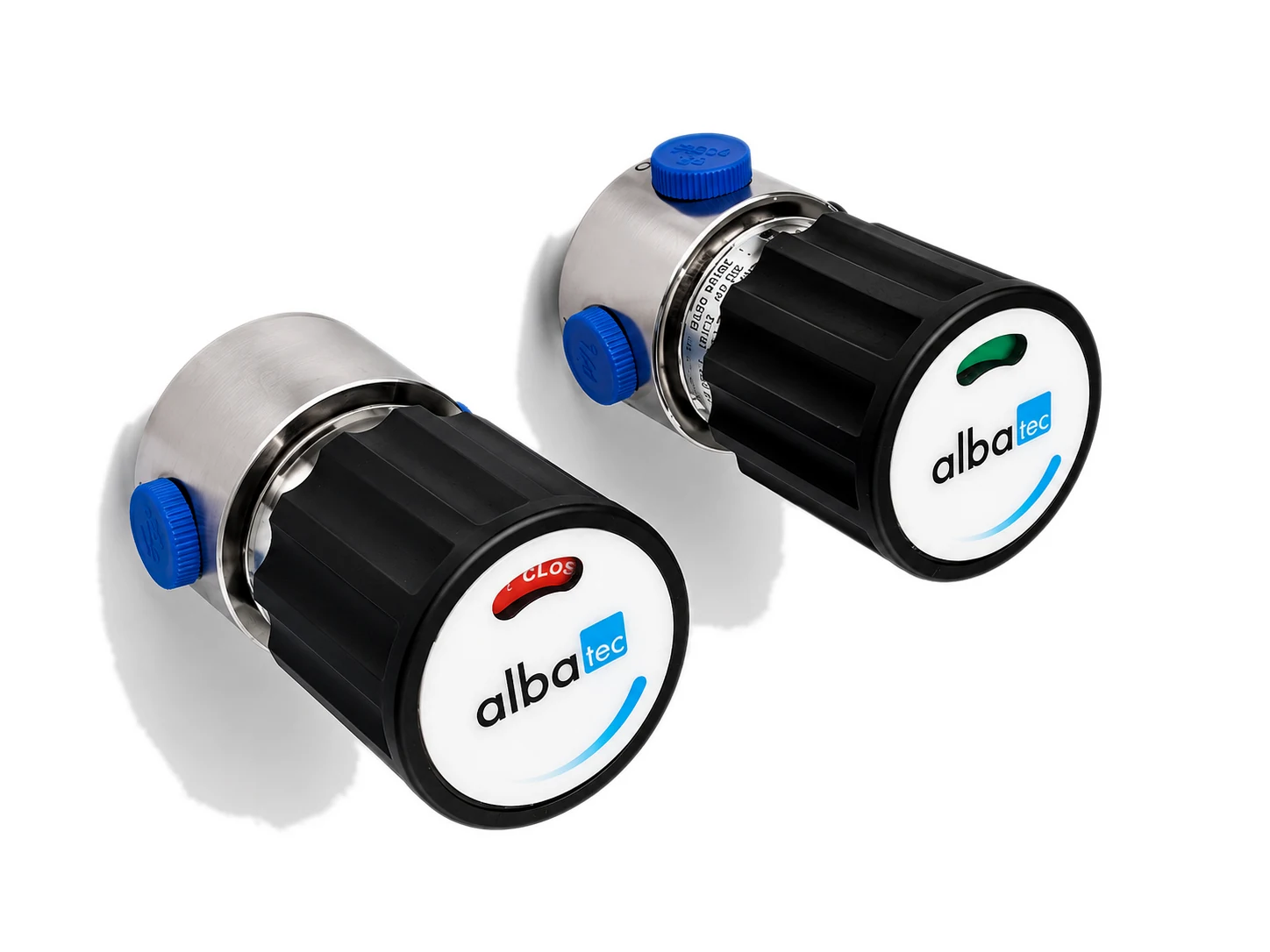 Two-port diaphragm shut-off valve for specialty gas service